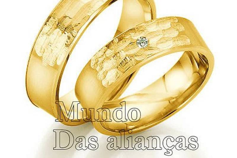 Alianças de casamento e noivad