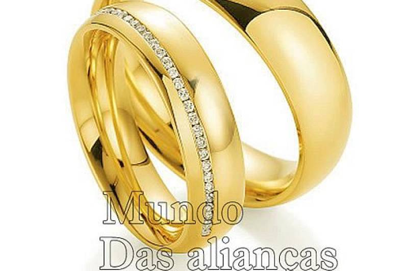 Alianças de casamento e noivad