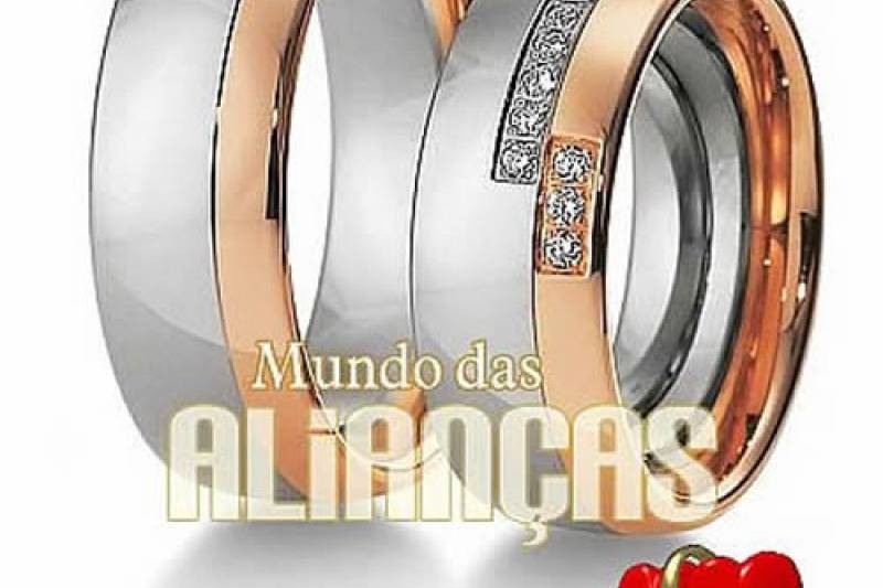 Alianças de casamento e noivad