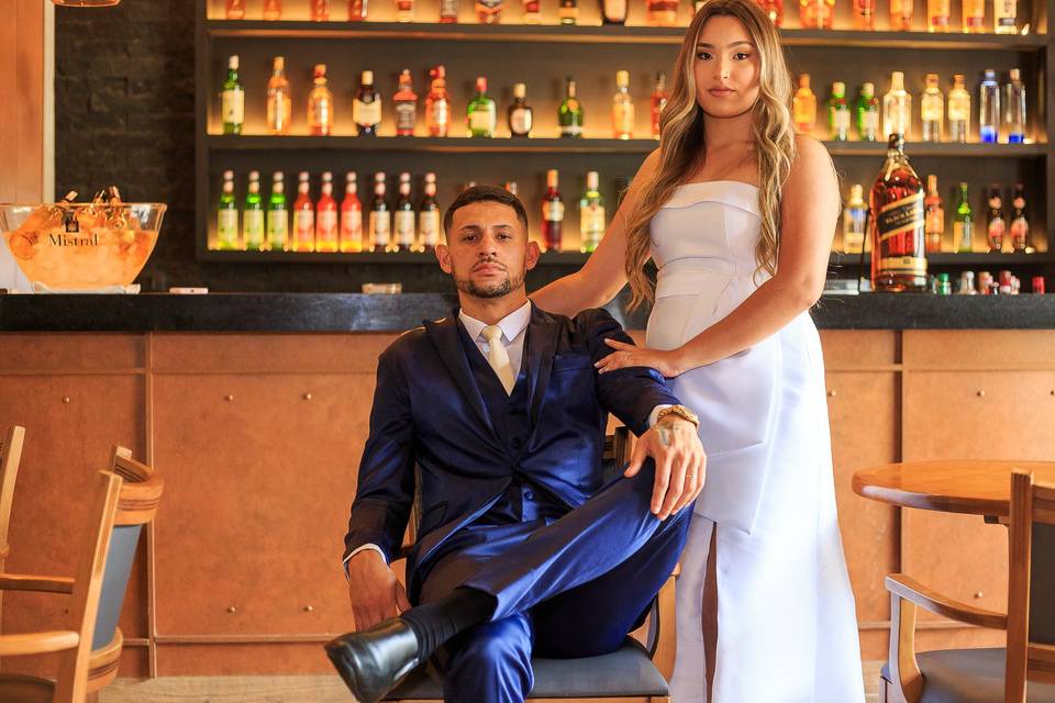 Ensaio Casal churrascaria