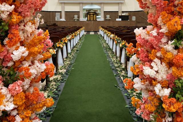 Casamento com Voil e Buquês