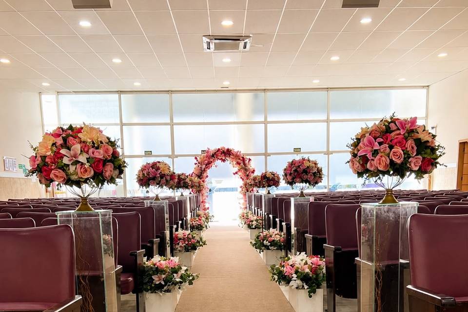 Casamento em tons de Rosa
