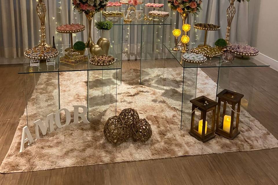 Decoração com Mesas de Vidro