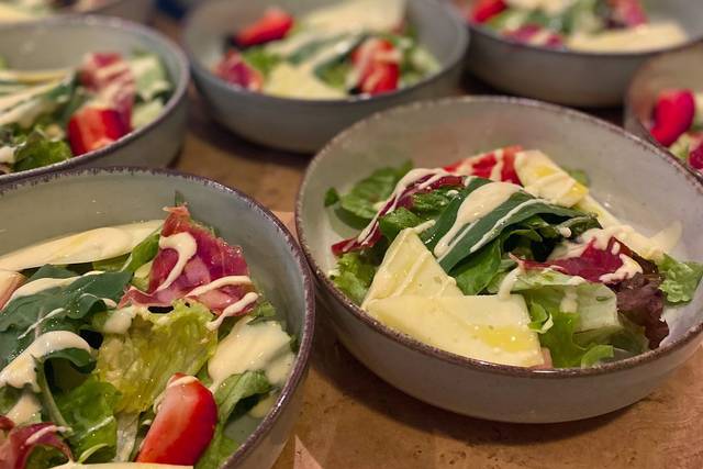 Salada do chef