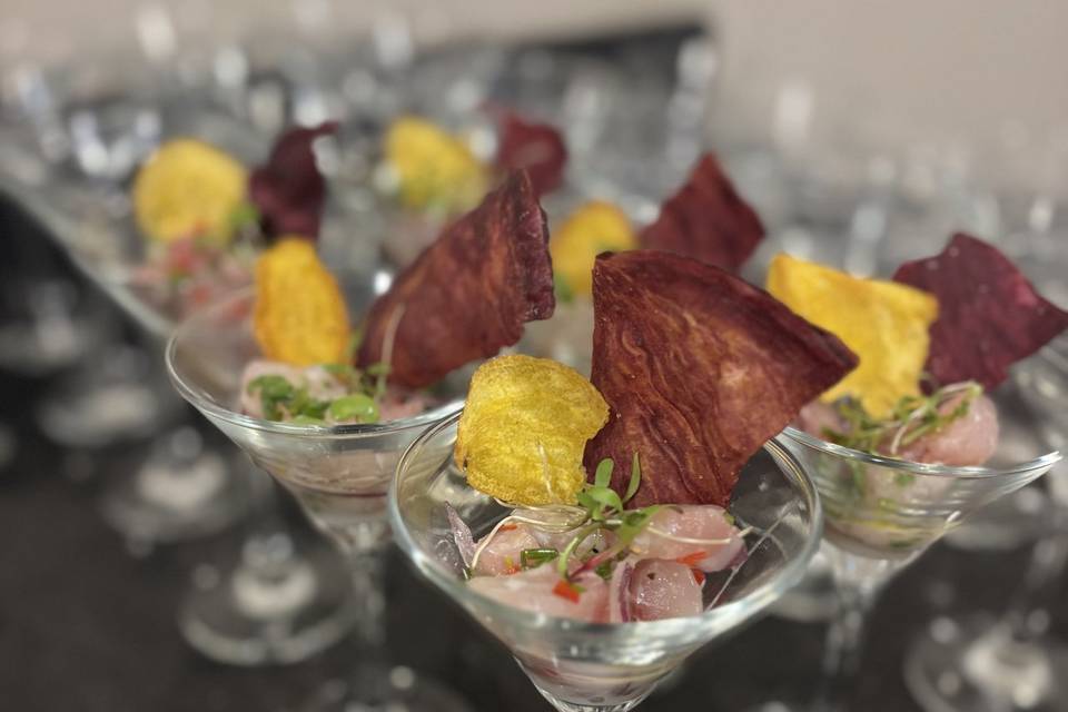 Ceviche de Peixe Branco