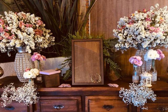 Decoração rústica