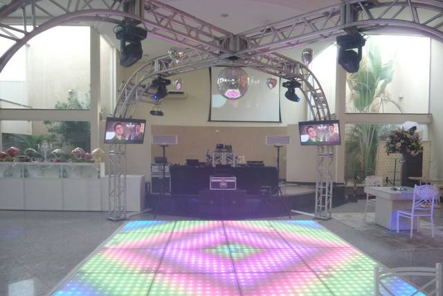 Pista LED com x