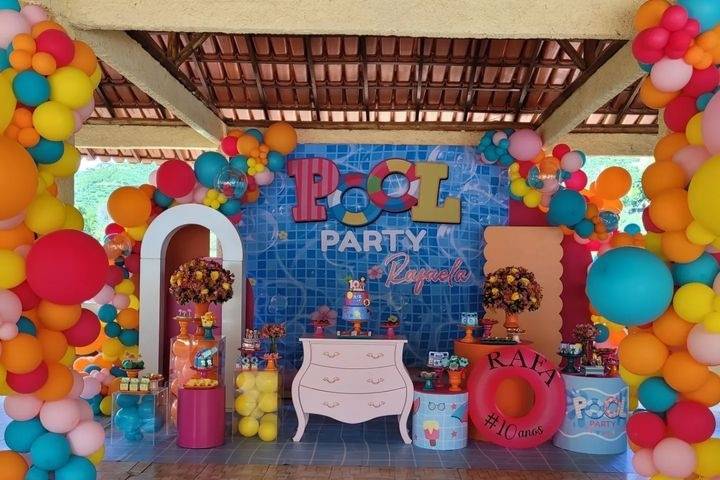 Pool party da Rafa