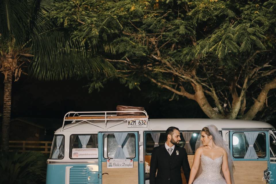 Kombi Corujinha para casamento