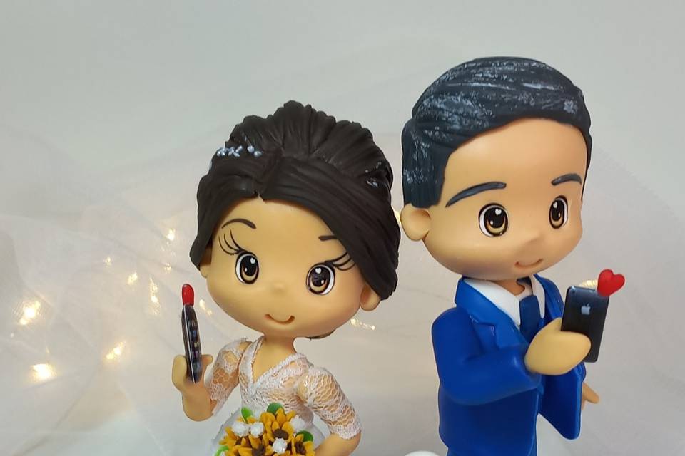 Topos de bolo personalizados