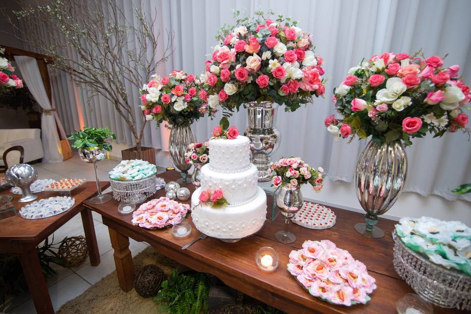 Mesa cerimonia casamento