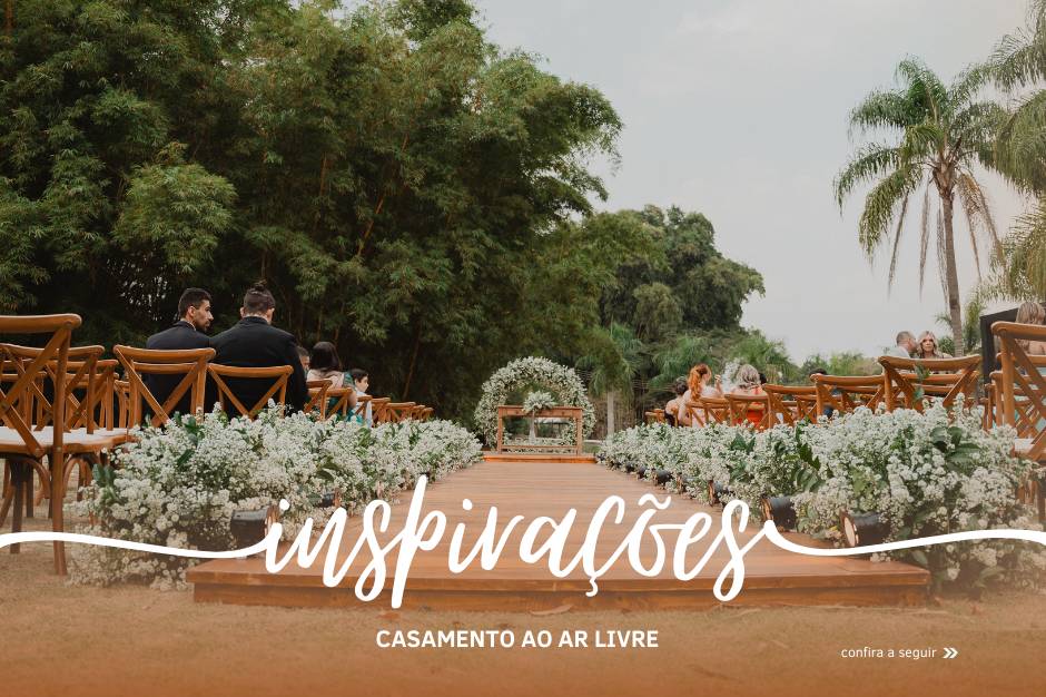 Casamento ao ar Livre