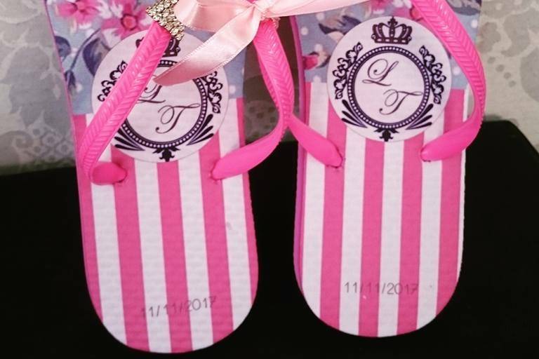 Chinelo personalizado