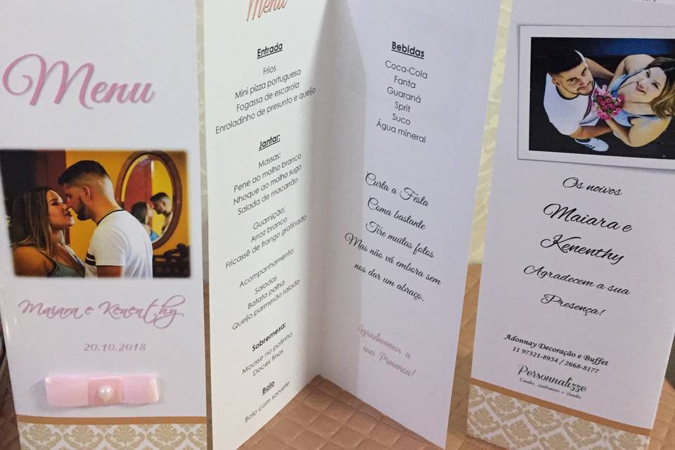 Menu de Mesa