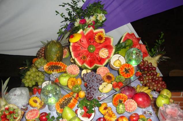 Variedade de frutas