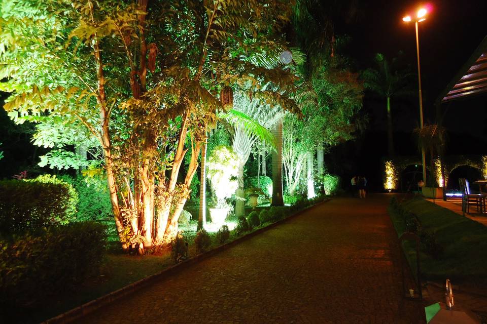 Iluminação jardins