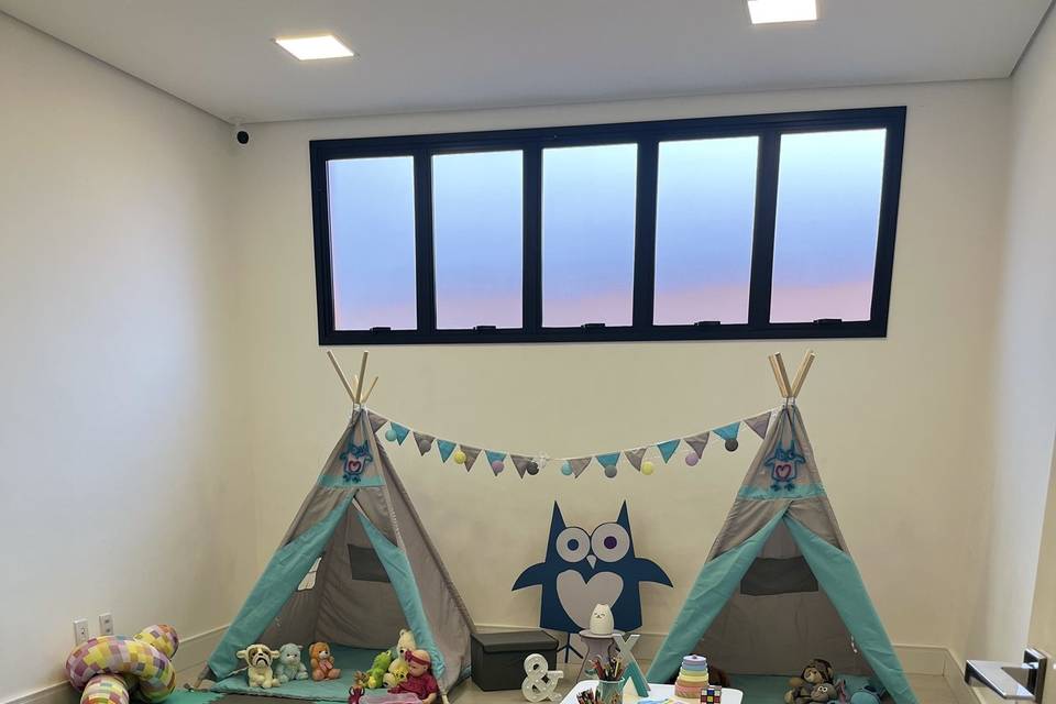 Espaço para recreação