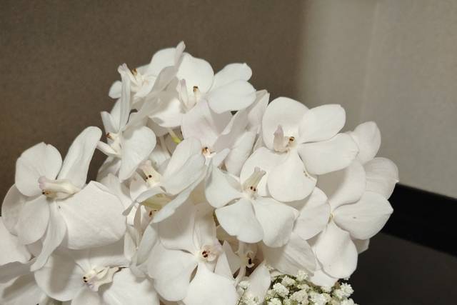 Buquê de noiva orquídea