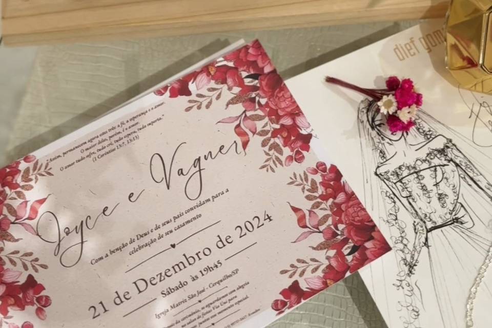 O dia do seu casamento