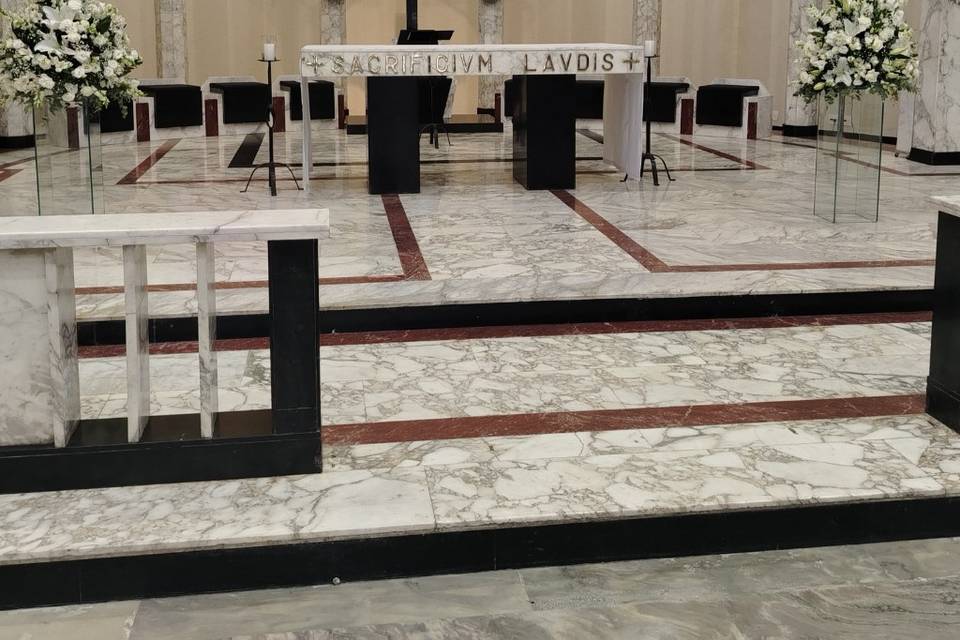Arranjo do altar