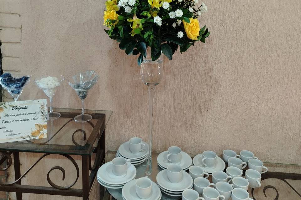 Mesa do café
