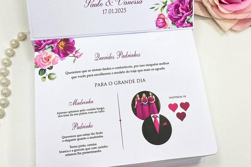 Um convite de casamento
