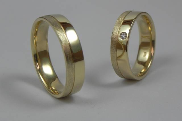 Aliança em Ouro 18 k