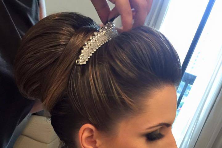 Penteado princesa