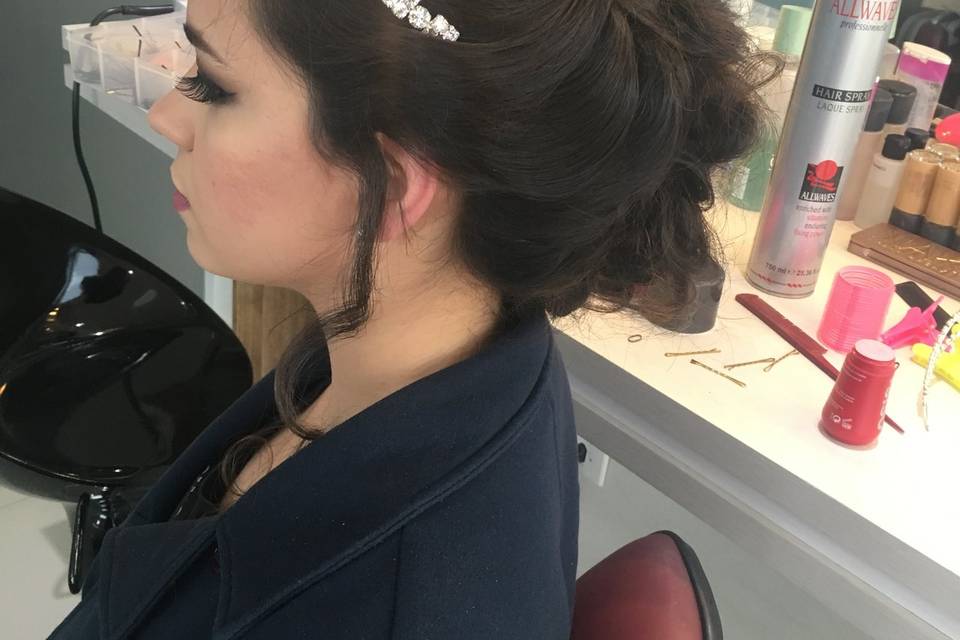 Penteado noiva