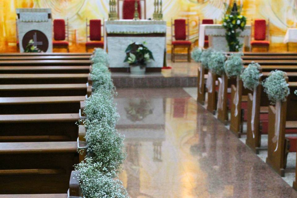 Um casamento entre gypsopilha