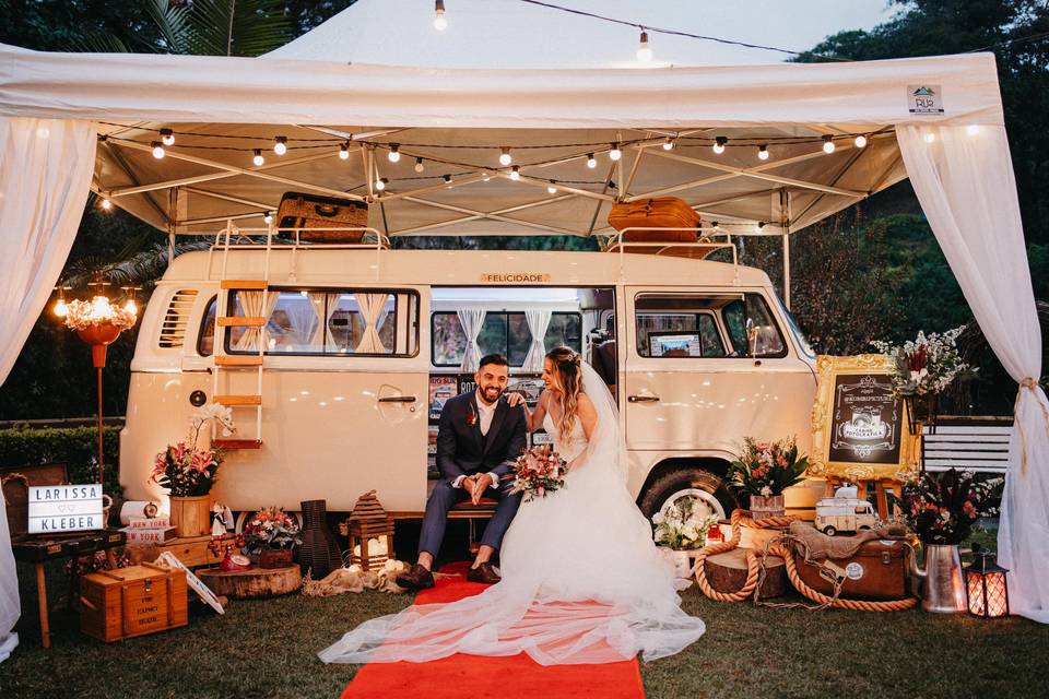 Ensaio casamento e decoração