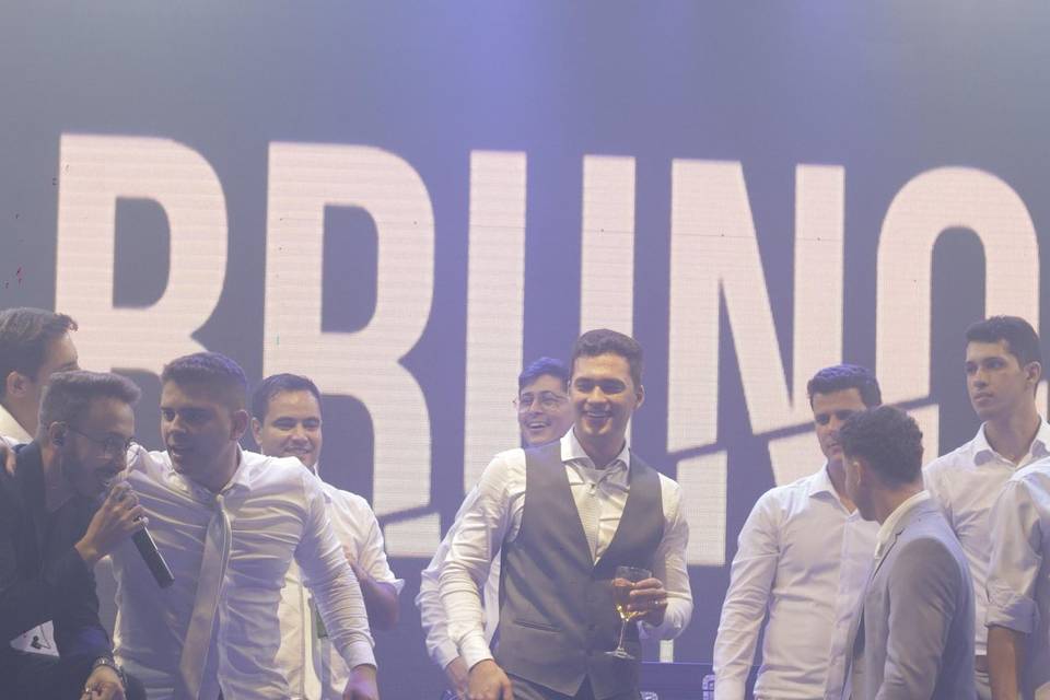 Brincadeira com os padrinhos