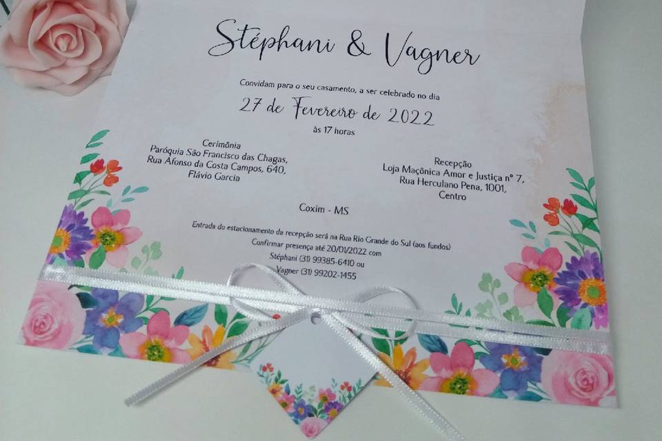 Bella Flor Papelaria Personalizada