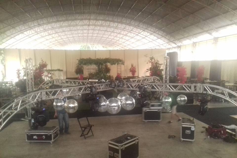 Evento para banda e dj -