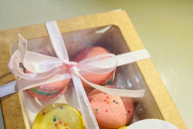 Caixinha de macarons variados