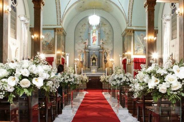 Decoração de cerimônia