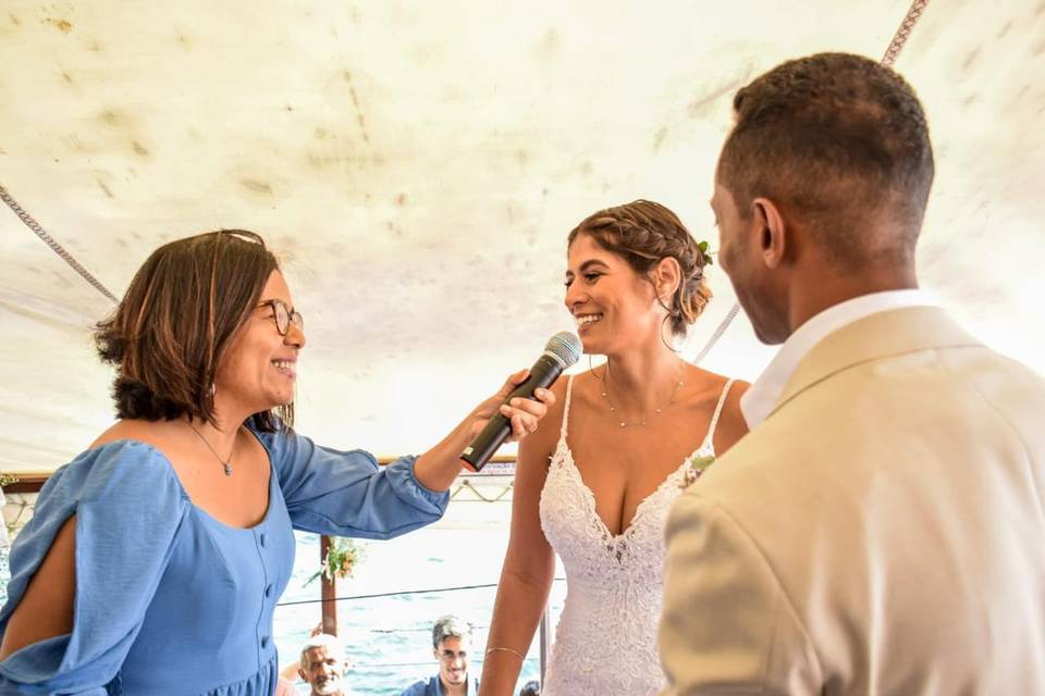 Celebração de casamento