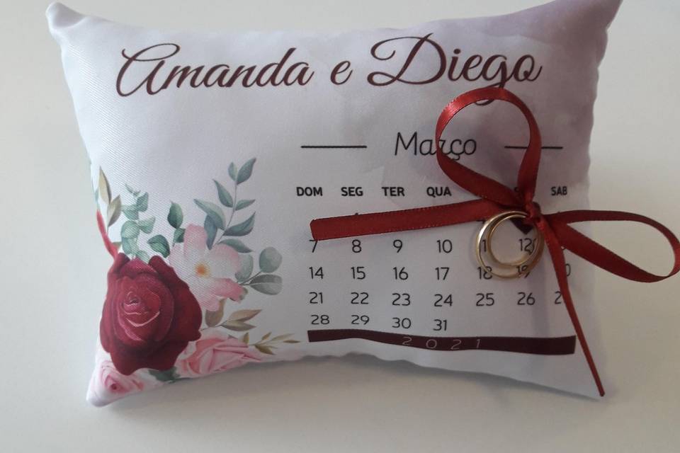 Almofada Calendário