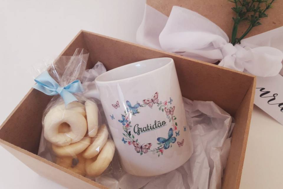 Kit biscoito e caneca