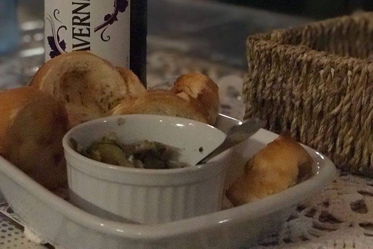 Pão e vinho...