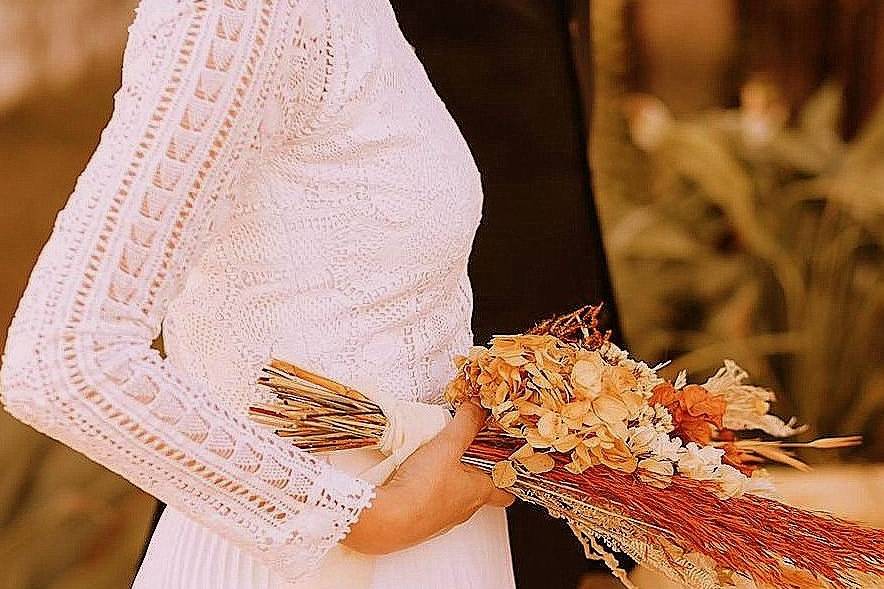Blusa de casamento