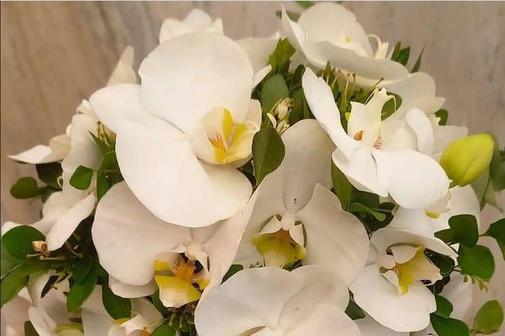 Buque de Noiva com Orquídea