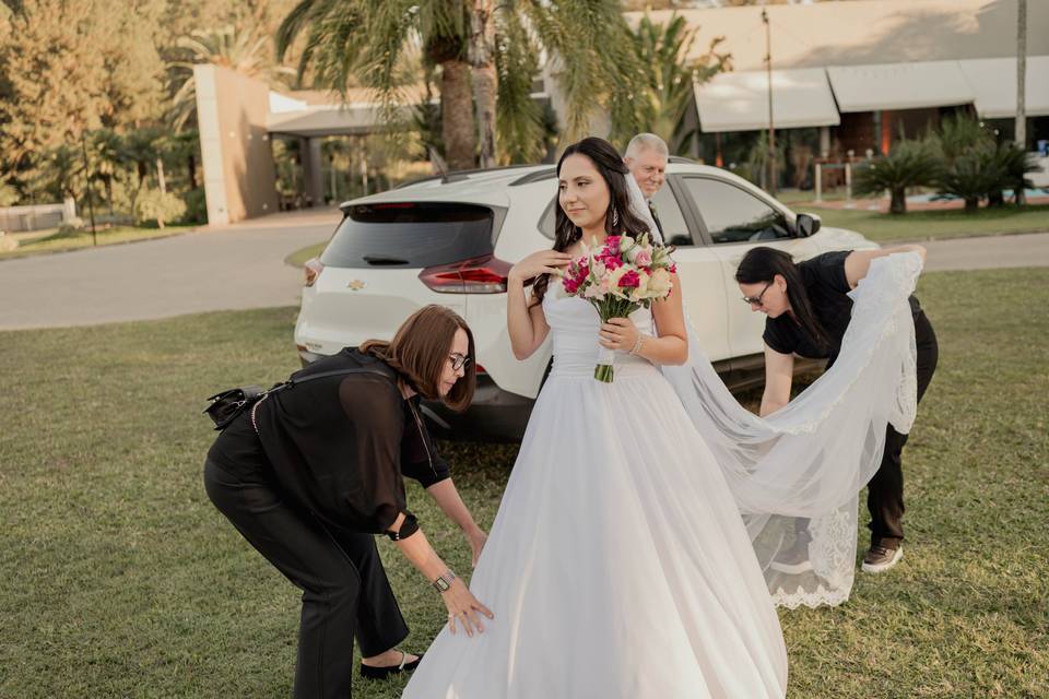 Casamento ao ar livre