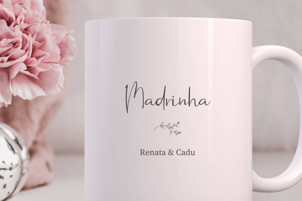 Caneca Personalizada Madrinha