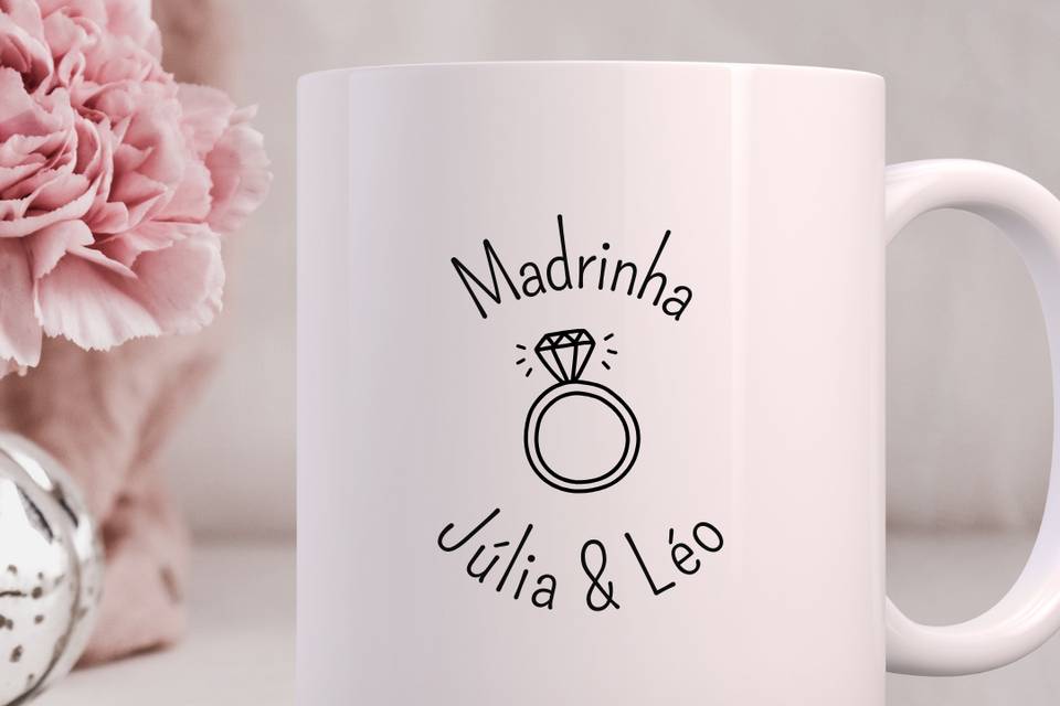 Caneca Madrinha Júlia