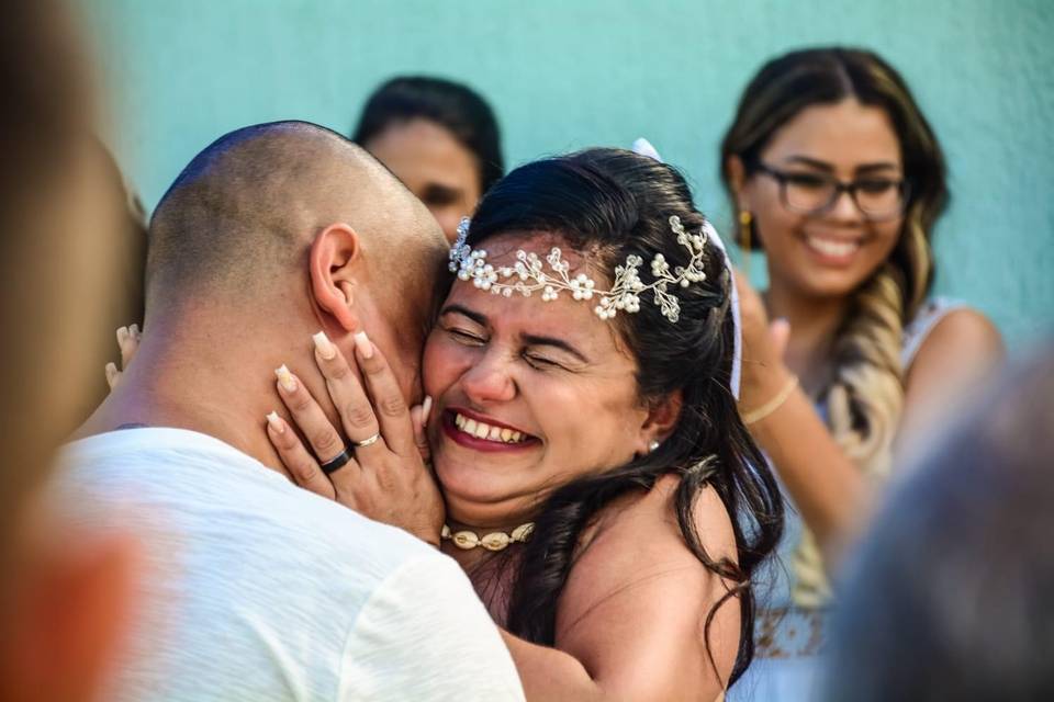A felicidade do casal