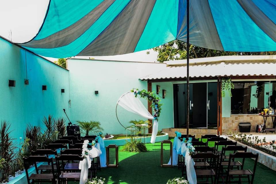 Casamento ao ar livre
