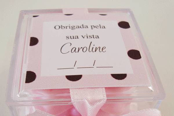 Caixinha de acrílico