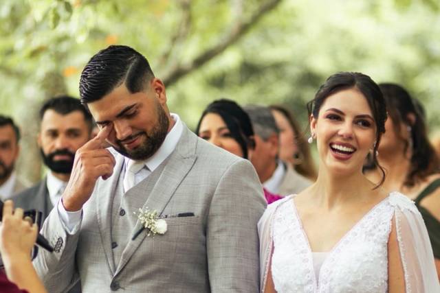 Cerimônia Majú e Luis Fernando