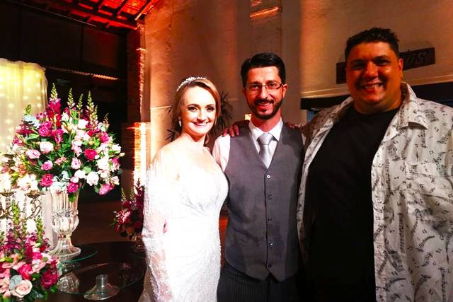 Noivos Juliana e Thiago